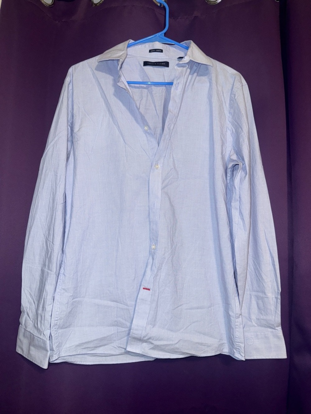 Tommy Hilfiger Light Blue Long-Sleeve Shirt